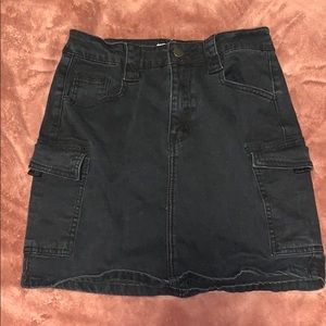 Superdown Black Skirt